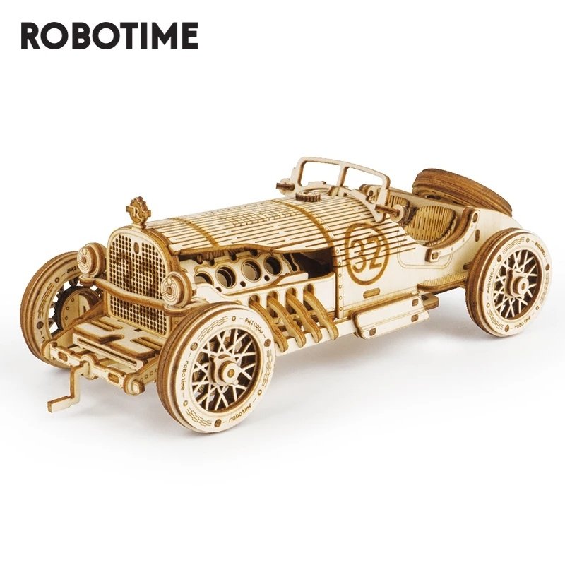 3D Wooden Puzzle Car
