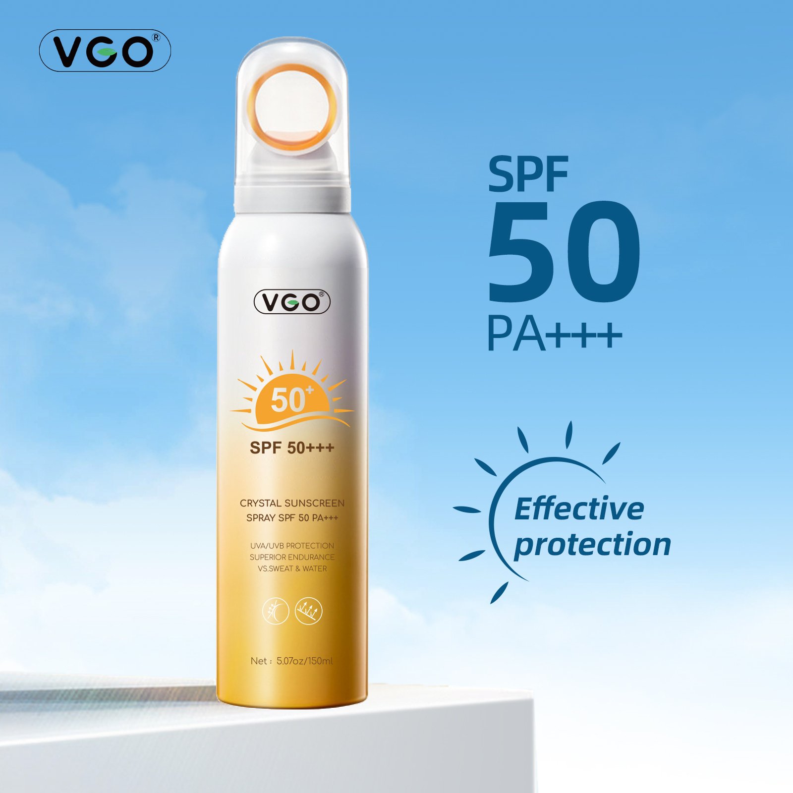 CRYSTAL SUNSCREEN SPRAY SPF 50 PA - Image 5