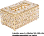 Luxury Crystal Tissue Box