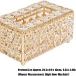 Luxury Crystal Tissue Box