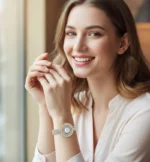 Classic Round Luxe Crystal Watch - Image 3