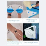 Doublefaced Glass Cleaner Magnetic - Image 6