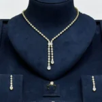 Elegant Teardrop Crystal Jewelry Set