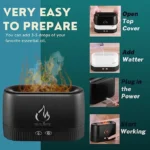 Flame Aroma Diffuser LA-0630-1 - Image 2