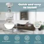 Flower Fan Light - Ceiling Fan with Light - Image 5