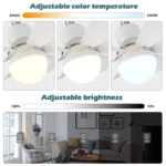 Flower Fan Light - Ceiling Fan with Light - Image 6