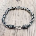 Rustic Weathered-style Faucet-shaped Bracelet - Image 3