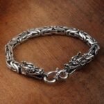 Rustic Weathered-style Faucet-shaped Bracelet - Image 7