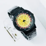 Stylish Roulette Dial Wrist Watch - Image 4