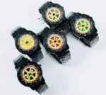 Stylish Roulette Dial Wrist Watch - Image 6