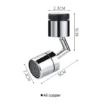 Splash-proof Outer Joint Swivel Faucet