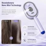 Electric Spray Retractable Air Cushion Comb