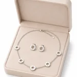 Woman Screw Motif Jewelry Set